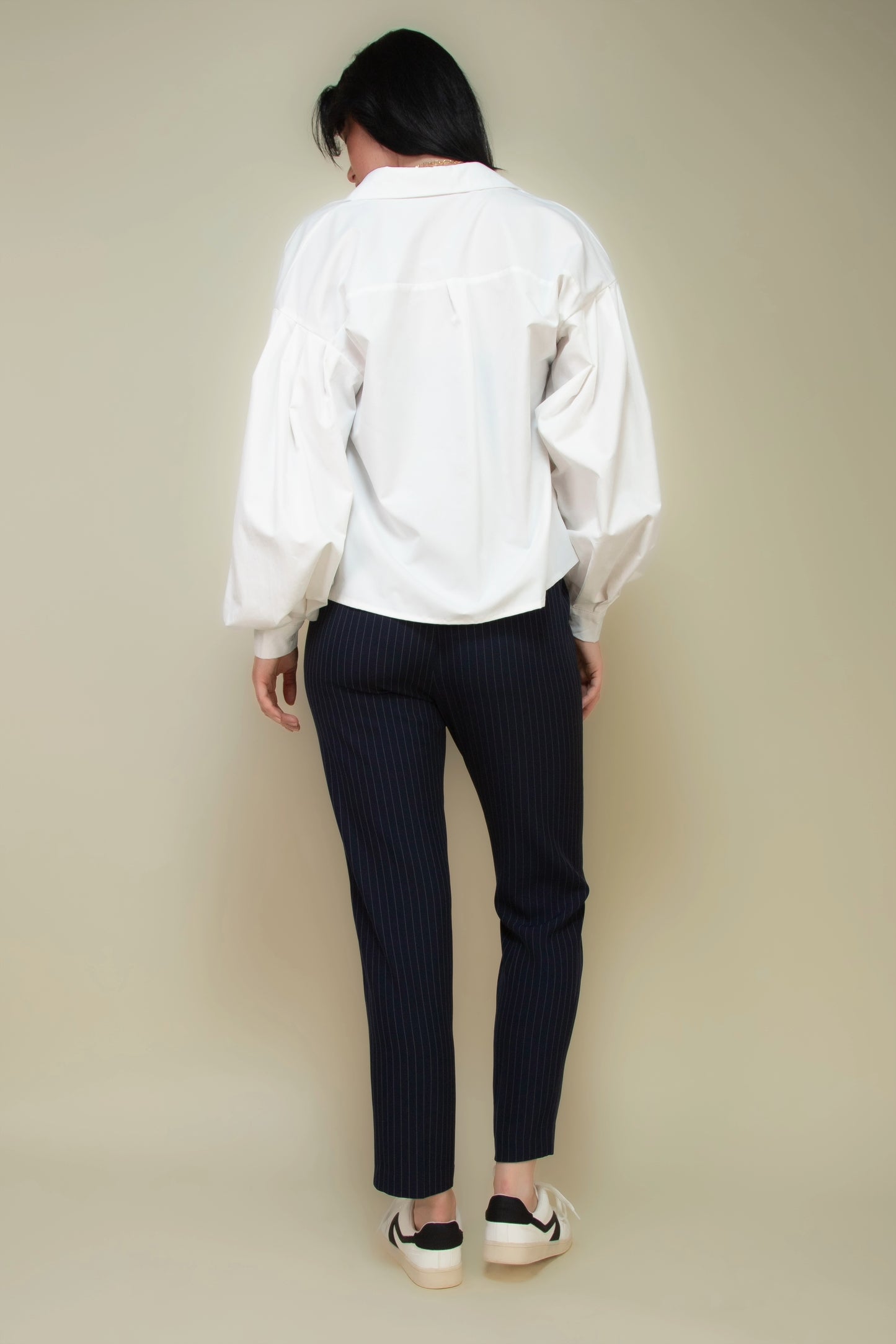 Heavy Ribbed Bolero Shrug Long Sleeve Cardigan Wide Leg Pants Set