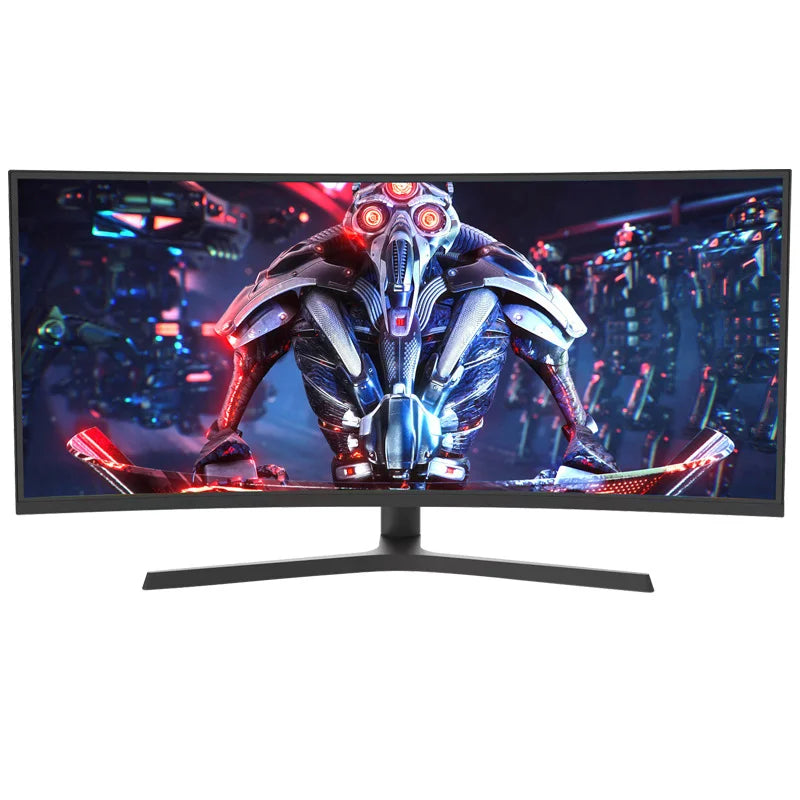 34 Inch Curved Screen Monitor 165 Hz 4k 3440*1440 21:9 Super Wide Gaming Monitor With Breathing Light