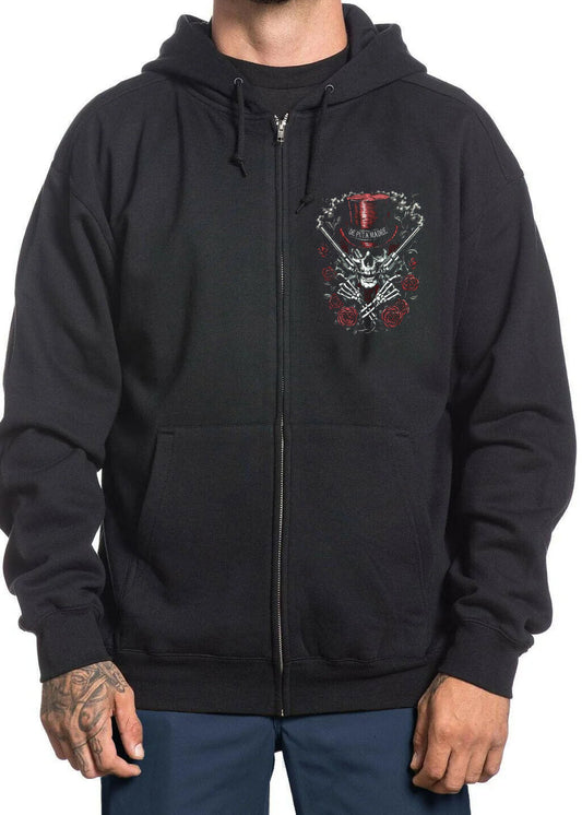 Men's Hoodie With Zipper With Design Respect