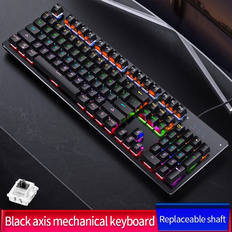 Gaming Keyboard Mouse Combo and Headphone High Quality 2020 Popular Gaming Keyboard and Mouse White Usb RGB Wired Rohs USB 1.0