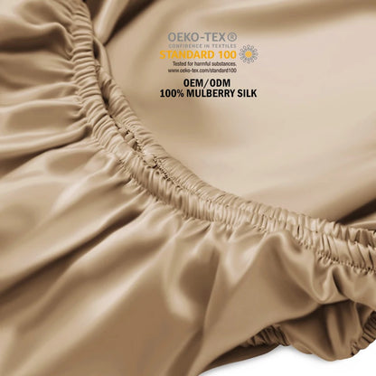 100% Silk Duvet Covers Sets Skin-Friendly and Anti-Aging Real Mulberry Silk Bedding Sets
