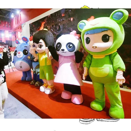 Enjoyment CE Professional Custom Mascot Costumes Custom Plushes Stuffed Animal Toy Welcome Custom Mascot Design