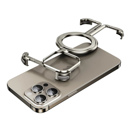 Phone Case for IPhone15 Pro Max Shockproof Phone Bumper Magnetic Wireless Charging Cellphone Protective Cover Phone Holder New