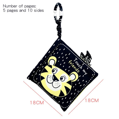 Interactive Education Book of Baby Multi-Functional Cloth Book Puzzle Bed Hanging Toys M036