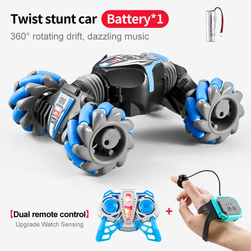 Good Price 2.4GHz Dual Remote Control Gesture Sensor Toy Cars Gesture Sensing Stunt Juggling Climbing RC Car