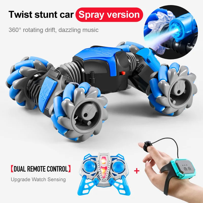 Good Price 2.4GHz Dual Remote Control Gesture Sensor Toy Cars Gesture Sensing Stunt Juggling Climbing RC Car