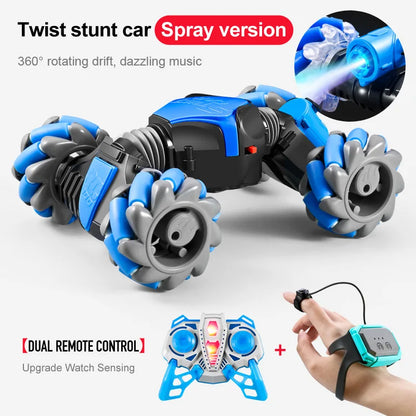 Good Price 2.4GHz Dual Remote Control Gesture Sensor Toy Cars Gesture Sensing Stunt Juggling Climbing RC Car