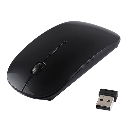 Wholesale Popular 2.4GHz Wireless Ultra-Thin Laser Optical Mouse With USB Mini Receiver Gaming Mouse
