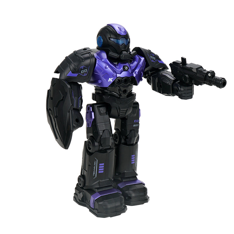 Original HOSHI JJRC R20 Infrared Sensor 2.4G Wireless Remote Control Programming Robot Model Boy With Sound and Light Toys