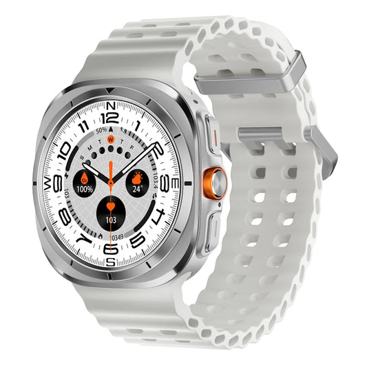 2024 W7 Ultra Smart Watch 1.43inch Amoled Screen IP67 Waterproof Heart Rate Blood Oxygen Compass Smartwatch for Men
