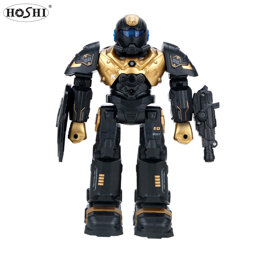 Original HOSHI JJRC R20 Infrared Sensor 2.4G Wireless Remote Control Programming Robot Model Boy With Sound and Light Toys