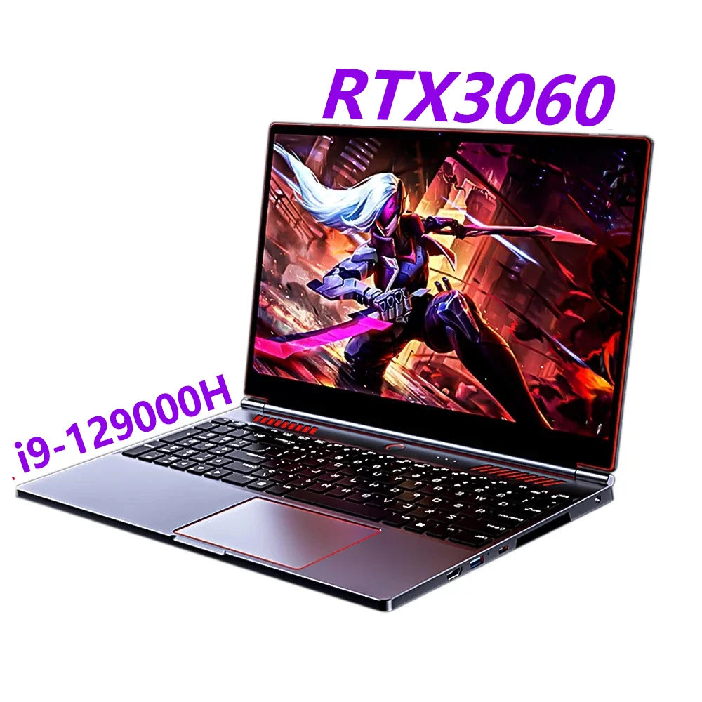 Newest I9 Laptops Computers I9 64gb 16 Inch I7 Screen Gaming Laptop With RTX 3060 I9 10 Generation Gaming Computer Notebook