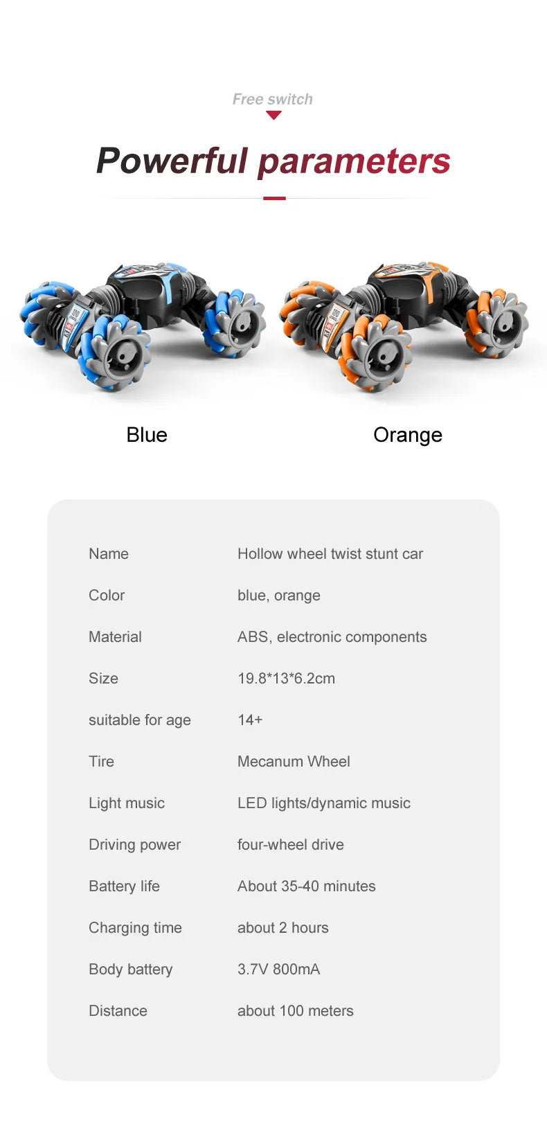 Good Price 2.4GHz Dual Remote Control Gesture Sensor Toy Cars Gesture Sensing Stunt Juggling Climbing RC Car