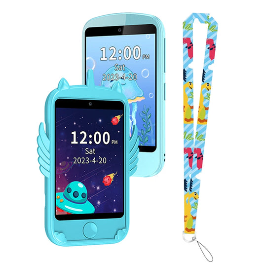 2024 A16 Kids Smart 2.8Inch Touch Screen Calculator Calendar Children Puzzle Game Play Music Smartphone for Children