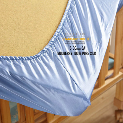 100% Silk Duvet Covers Sets Skin-Friendly and Anti-Aging Real Mulberry Silk Bedding Sets