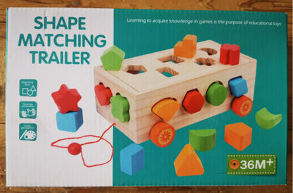 New Design Hot Sale Baby Educational Digital Matching Game Wooden Number Puzzles Pull Cube Toys
