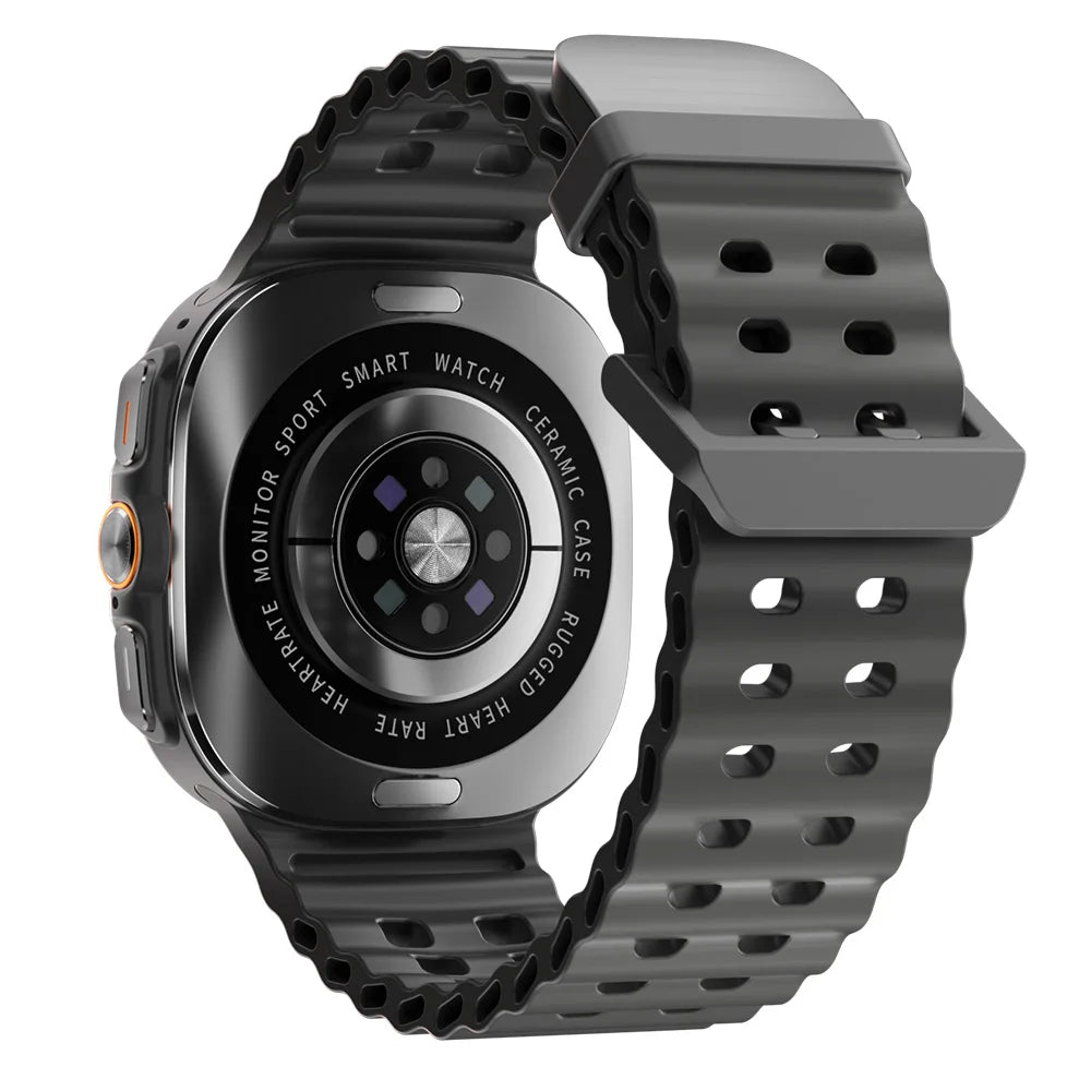 2024 W7 Ultra Smart Watch 1.43inch Amoled Screen IP67 Waterproof Heart Rate Blood Oxygen Compass Smartwatch for Men